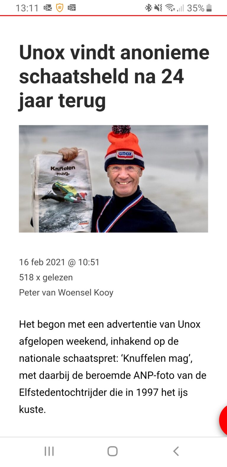 Unox artikel marketingtribune